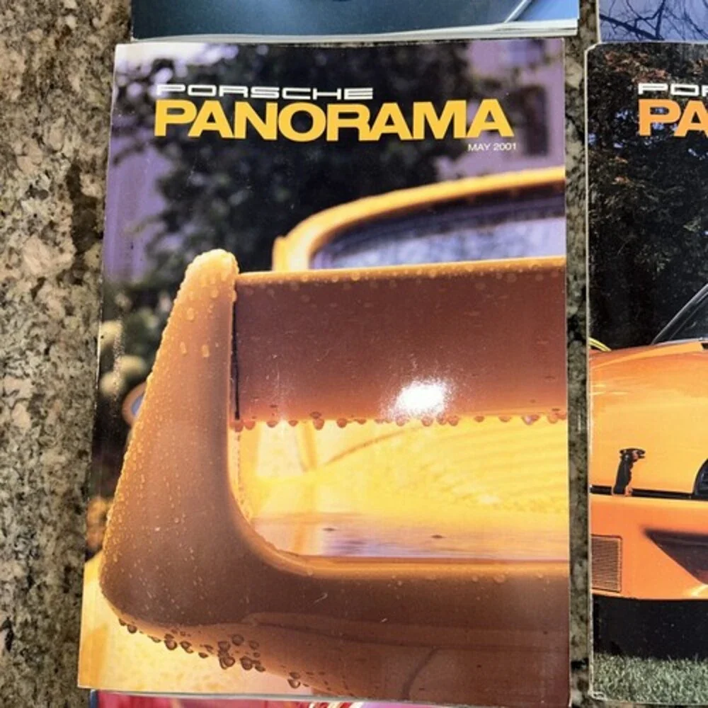 PORSCHE Panorama MAGAZINE 2001 Lot of 12 FULL YEAR Club of America